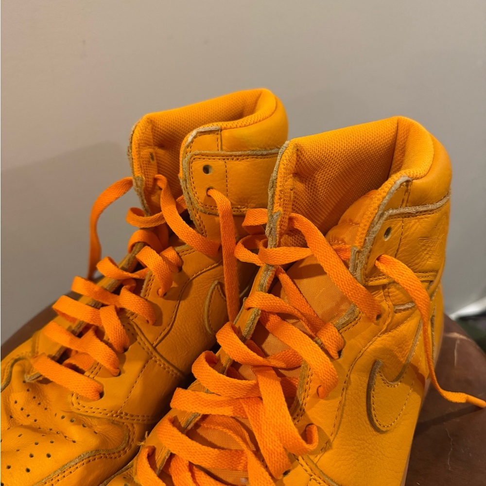 2017 Nike Air Jordan 1 Retro High OG Gatorade Orange Peel - Picture 7 of 14